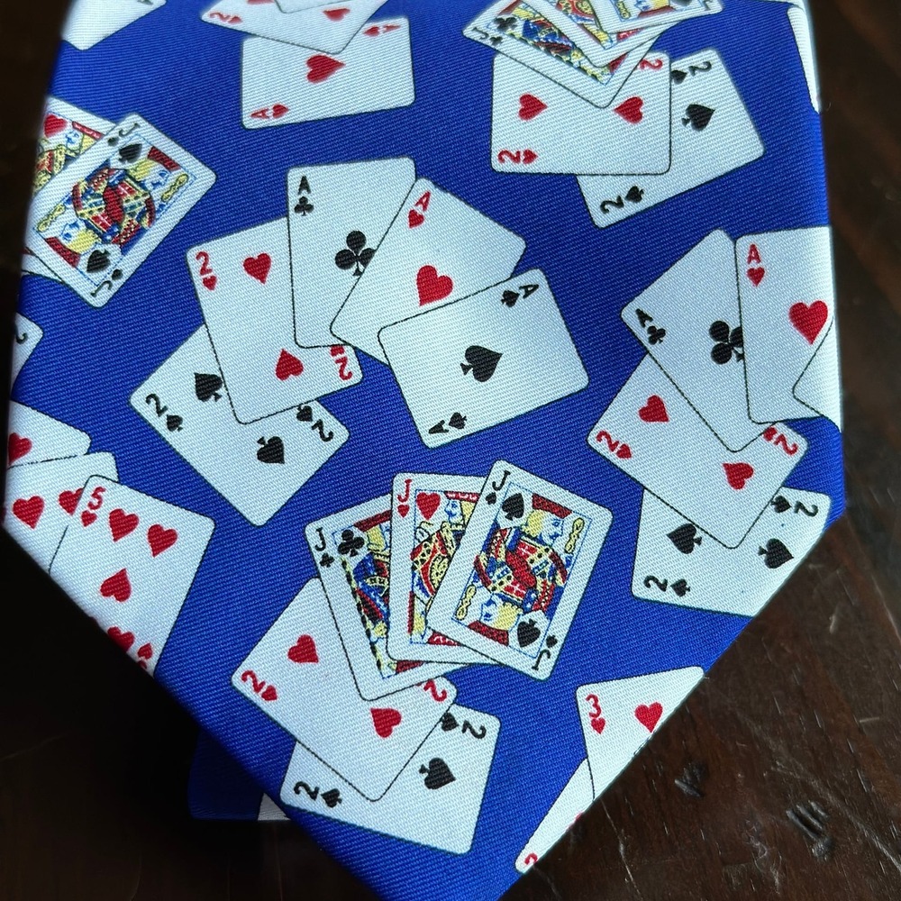 Tie - Playing Cards Novelty Necktie